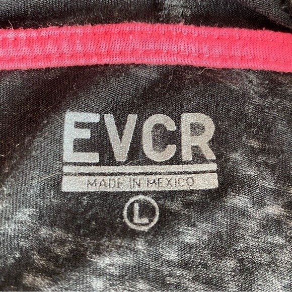EVCR “Run Now Wine Later” Burnout Hoodie Sweatshirt - Picture 6 of 10